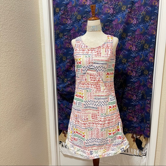 π Colorful art pattern dress - Picture 3 of 12